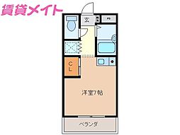 ラフレシール山城 4階/-