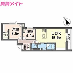 ツヴェルフII 2階