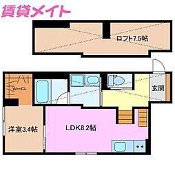 スマイシアAPARTMENT西富田 2階