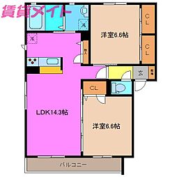 レ・セーナ 1階/-