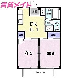 シティハイツ藤 2階/-