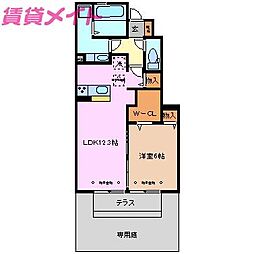 ウィステリア　コート 1階/-