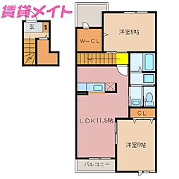 フルール 2階/-