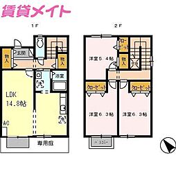 リースランド四日市東 B
