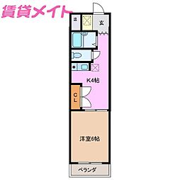 コーポラスチヨダ A棟 4階/-