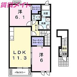 フィオーレIV 2階