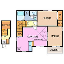 三重県桑名市大字上野（賃貸アパート2LDK・2階・61.80㎡） その2