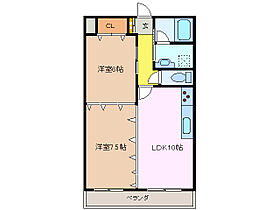 三重県桑名市大字東方（賃貸マンション2LDK・2階・50.98㎡） その2