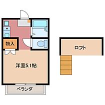 三重県桑名市大字北別所（賃貸アパート1K・1階・18.89㎡） その2