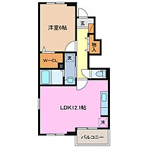 三重県桑名市大字江場（賃貸アパート1LDK・1階・45.06㎡） その2