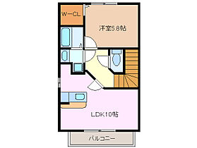 三重県桑名市赤尾台３丁目（賃貸アパート1LDK・2階・43.07㎡） その2