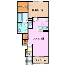 三重県桑名市大字蓮花寺（賃貸アパート1LDK・1階・50.52㎡） その2