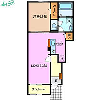 ヴィラ・グレイスフル  ｜ 三重県三重郡川越町大字南福崎（賃貸アパート1LDK・1階・50.05㎡） その2