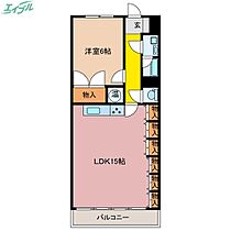 シャンボール桑名1002  ｜ 三重県桑名市中央町1丁目（賃貸マンション1LDK・10階・59.40㎡） その2