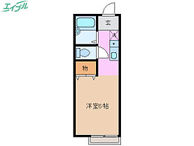 コーポ伊藤  ｜ 三重県桑名市高塚町6丁目（賃貸アパート1K・1階・19.50㎡） その2