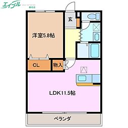 コーキア桑部 1階