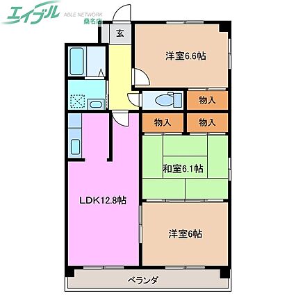 グロリアス.S・T_間取り_0