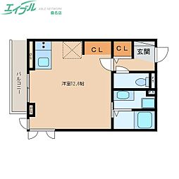 スタブリテラス桑名 2階