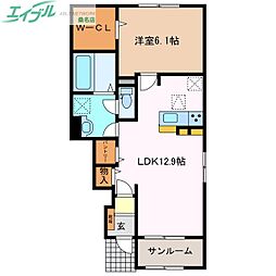 ウインスト II 1階/-