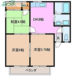 サニーヒルヴィラ 1階/-