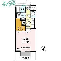 サクラーレ朝日 1階/-