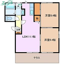 フォーレスクワトロ 1階/-