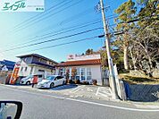 朝日郵便局 1123m