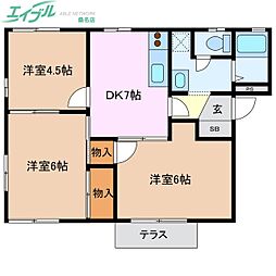 クレストビラ A棟 1階