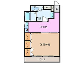 エクセル21 3C ｜ 三重県桑名市駅元町（賃貸マンション2LDK・3階・43.70㎡） その2