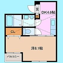 スプルース 201 ｜ 三重県桑名市大字東方（賃貸アパート1DK・2階・29.67㎡） その2