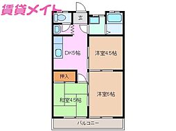 🉐敷金礼金0円！🉐コーポ桑部 B棟