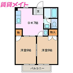 🉐敷金礼金0円！🉐ニューシティチェスナッツＢ