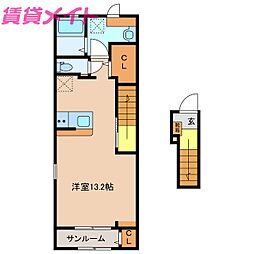 サンポーチ東方　B 2階