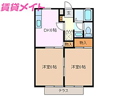 シャトーフジ 1階