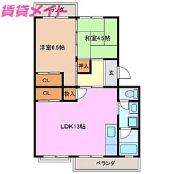 コーポ水谷 3階/-