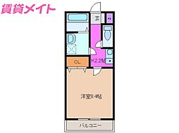 ヴィラオークス 1階/-