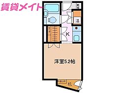 プロミネントDAIAN ワンルームの間取図画像