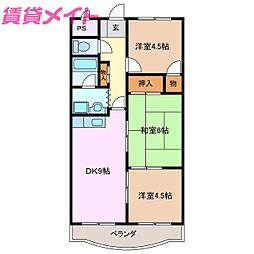 🉐敷金礼金0円！🉐大木マンションＡ棟