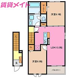 ローリエ II 2階/-