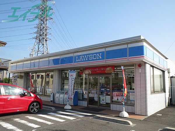 周辺：ローソン　朝日町小向店