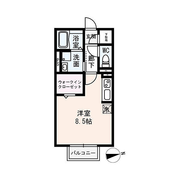エクセルーム　K　III 102｜三重県桑名市大字矢田(賃貸アパート1R・1階・26.94㎡)の写真 その2
