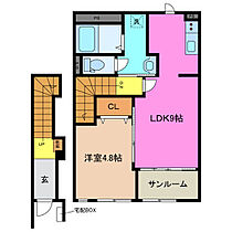 フォルトナ 202 ｜ 三重県三重郡川越町大字豊田一色（賃貸アパート1LDK・2階・42.23㎡） その2