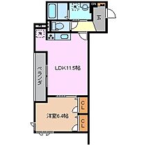 ＭＤグランデ 205 ｜ 三重県四日市市松寺２丁目（賃貸マンション1LDK・2階・46.08㎡） その2