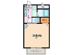 ＣＡＳＡ 103 ｜ 三重県四日市市大字茂福（賃貸アパート1K・1階・24.00㎡） その2