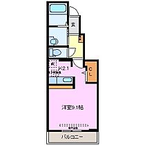 エアリー 101 ｜ 三重県桑名市大字額田（賃貸アパート1R・1階・30.00㎡） その2