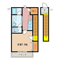 ディアナガーデン長島 203 ｜ 三重県桑名市長島町福吉（賃貸アパート1K・2階・32.00㎡） その2