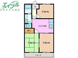 コーポＦＵＫＵＪＩＮ 2階