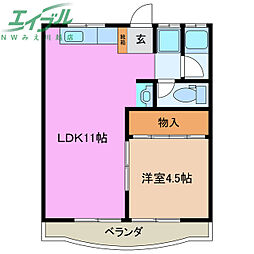 陽和コーポ 1階/-