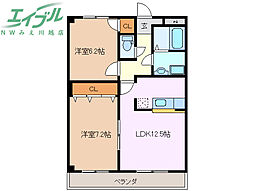 ルシェンテ下之宮 3階/-