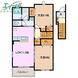 五福ガーデン A棟 2階